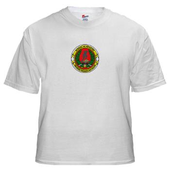 USMCSI - A01 - 04 - USMC School of Infantry - White t-Shirt