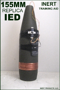 Inert IED, 155mm Artillery Shell Training Aid - Click Image to Close
