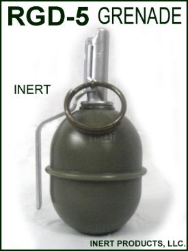 Inert, RGD-5 Grenade Inert, RGD-5 Grenade - Click Image to Close